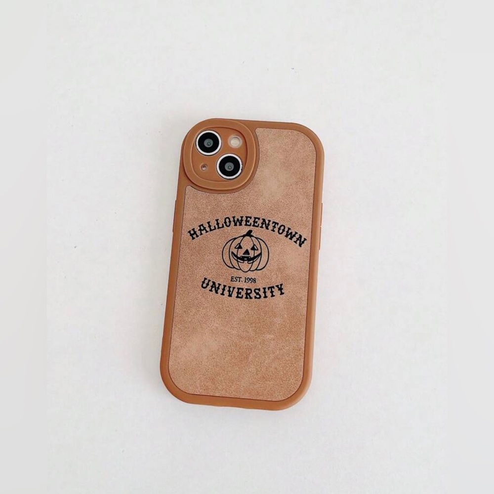 Halloweentown University PU Leather iPhone Case